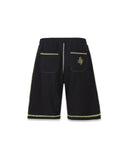 BERMUDA AURUM GEMS SEAM LOOSE FIT BLACK