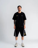 CAMISETA AURUM OVERSIZED PEARLMASK BLACK