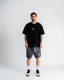 CAMISETA AURUM OVERSIZED RUBBIEZIP BLACK