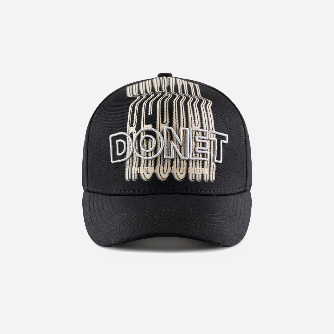 GORRA DONET REBORN BLACK WHITE