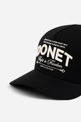 GORRA DONET VENTO BLACK WHITE