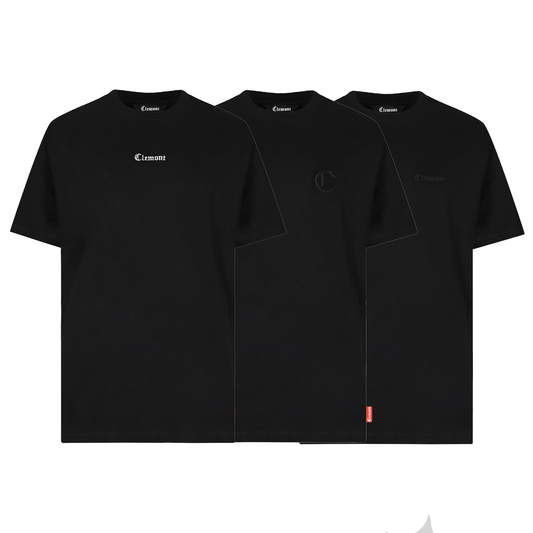 3 PACK ELEVAZIONE NEGRO