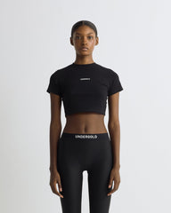 BASICS BABY TEE BLACK