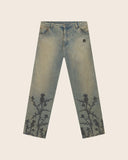 JEAN APCROWN RIOT APH26116 AZUL