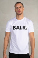 CAMISETA BALR BRAND STRAIGHT BRIGHT WHITE