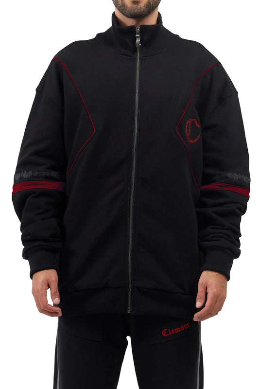 BUZO CLEMONT SWATER SOGNO BLACK RED