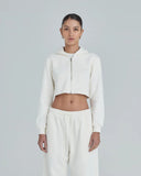 BUZO UNDERGOLD WOMEN LINE BASIC SLIM FIT ZIP UP 31844 WHITE
