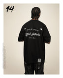 CAMISETA Y/OUT NECK BLACK