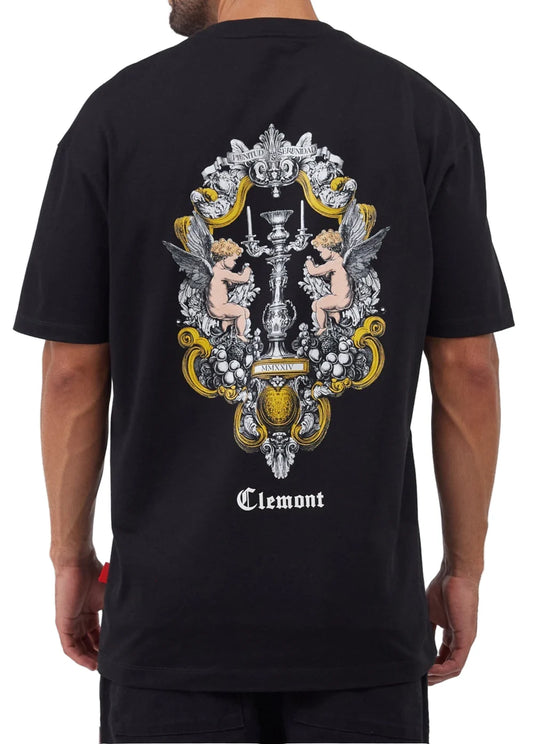 CAMISETA CLEMONT PACE NEGRO