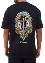 CAMISETA CLEMONT PACE NEGRO
