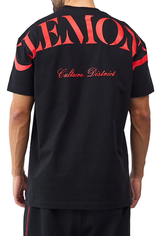CAMISETA CLEMONT SINTESI NEGRO