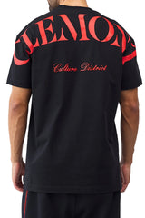 CAMISETA CLEMONT SINTESI NEGRO