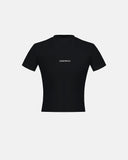 CAMISETAS UNDERGOLD WOMEN BASIC LONG BABY TEE BLACK