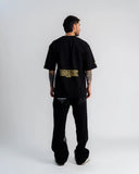 CAMISETA AURUM OVERSIZED B&Y SIGNATURE BLACK