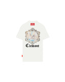 CAMISETA CLEMONT FULGORE OVERSIZED CREMA