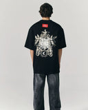 CAMISETA CLEMONT OVERSIZED ONORIFICO BLACK