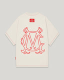 CAMISETA CLEMONT OVERSIZED SCRIGNO CREAM