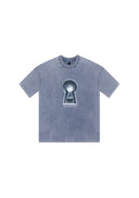 CAMISETA PURE OVERSIZED INDIGO PUR19839 AZUL MEDIO