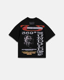 CAMISETA UNDERGOLD REVELATION ILUMINARE BOXY FIT 34654 BLACK