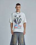 CAMISETA UNDERGOLD STARDUST LIGHT BEING WHITE