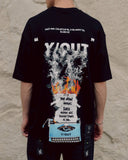 CAMISETA Y/OUT FAST DATA MS1138 BLACK