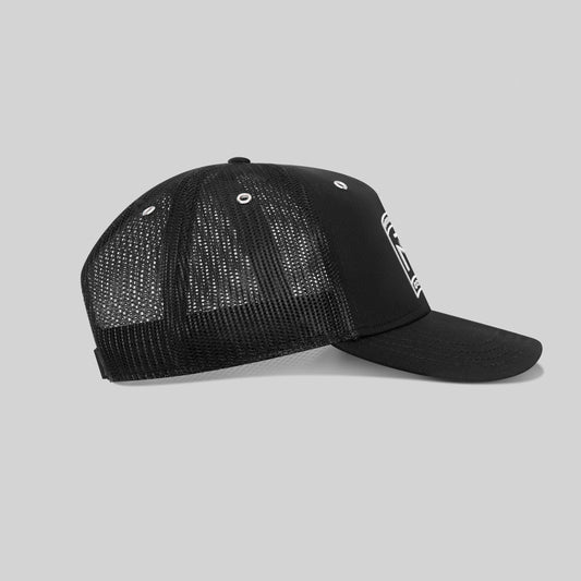 GORRA MONASTERY VEL BLACK WHITE