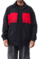 CHAQUETA CLEMONT DIOCESI NEGRO-ROJO