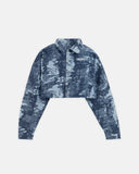 CHAQUETA UNDERGOLD WOMEN CAPSULE JACQUARD CAMMO BLUE