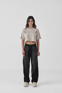 CROP TOP CLEMONT ILLUMINAZIONE SILVER