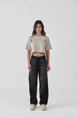 CROP TOP CLEMONT ILLUMINAZIONE SILVER