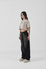 CROP TOP CLEMONT ILLUMINAZIONE SILVER