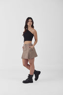 FALDA CLEMONT SPLENDENTE TAUPE