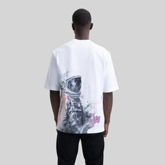 CAMISETA MONASTERY CRESCENT OVERSIZE WHITE