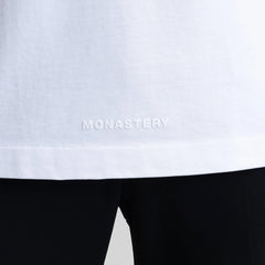 CAMISETA MONASTERY CRESCENT OVERSIZE WHITE