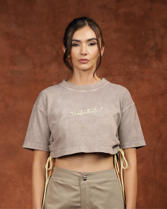 CROP TOP Y/OUT MUJER MIXER