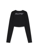 CROP TOP AURUM TIMELESS LONG SLEEVE BLACK