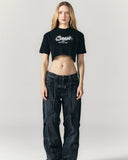 CROP TOP CLEMONT SCOLPITURE BLACK