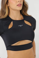 CROP TOP LABEUR ONDA BLACK