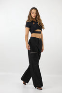 CROP TOP LABEUR ONDA BLACK