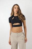CROP TOP LABEUR ONDA BLACK
