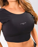 CROP TOP LABEUR RAVE BLACK