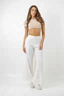 CROP TOP LABEUR WMNS 30 MOSTAZA