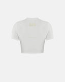 CROP TOP UNDERGOLD CAPSULE BLESSED ARE YOU BABY TEE WHITE