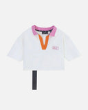 CROP TOP Y/OUT BELL X1 S1127 WHITE