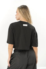 CAMISETA LABEUR CANNES OVERSIZED NEGRO