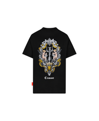 CAMISETA CLEMONT PEACE NEGRA