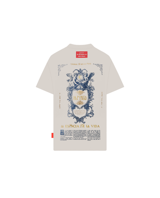 CAMISETA CLEMONT OVERSIZED ELEVARE CREMA