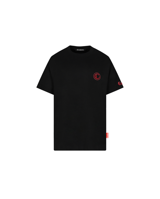 CAMISETA CLEMONT LUMINARIA NEGRA