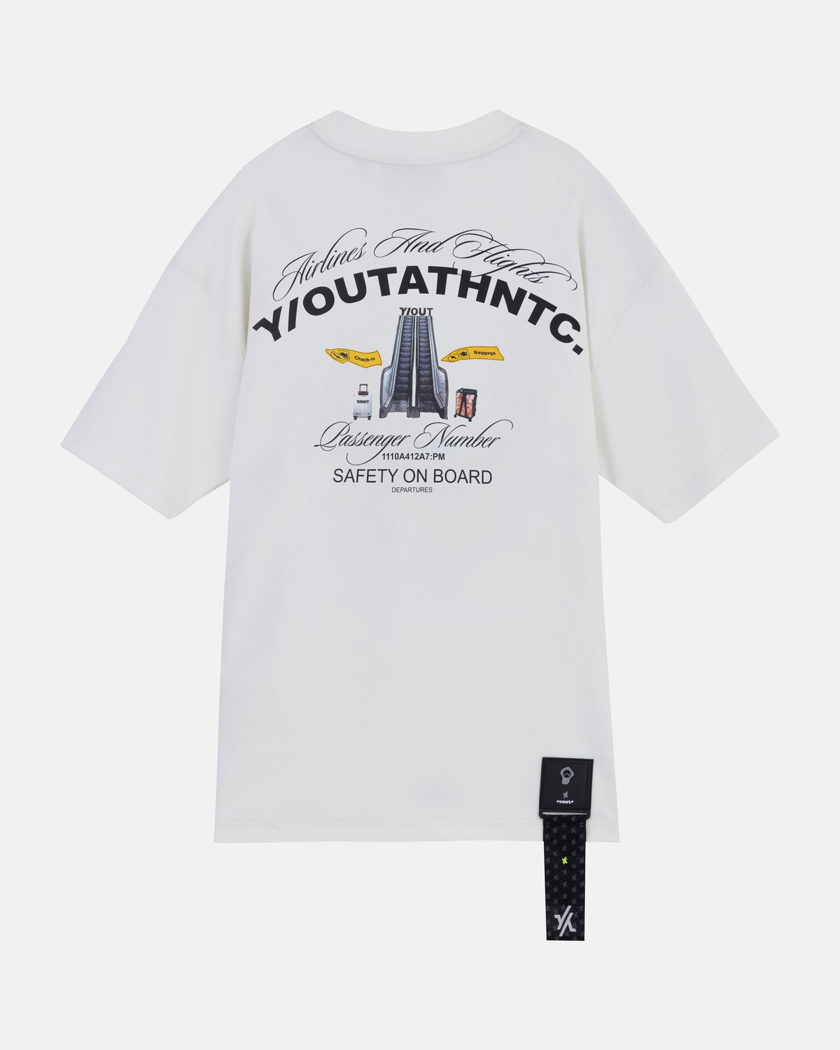 CAMISETA Y/OUT PASSEGER WHITE