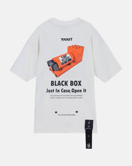 CAMISETA Y/OUT BLACK BOX WHITE